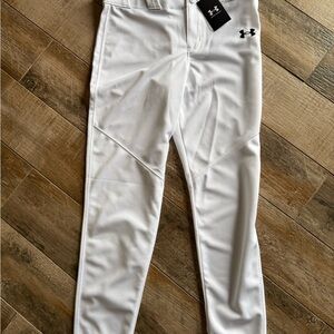 Under Armour White Athletic Pants